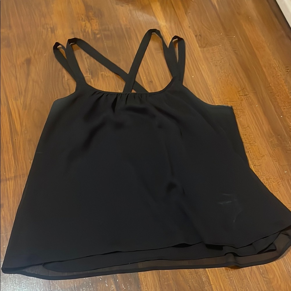 Express Black Sleeveless Tank Top